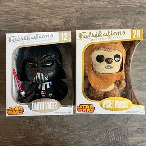 Two New Funkon Fabrikation StarWars collectors Funkos